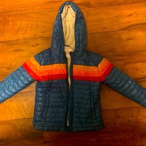 Awesome retro style kids jacket